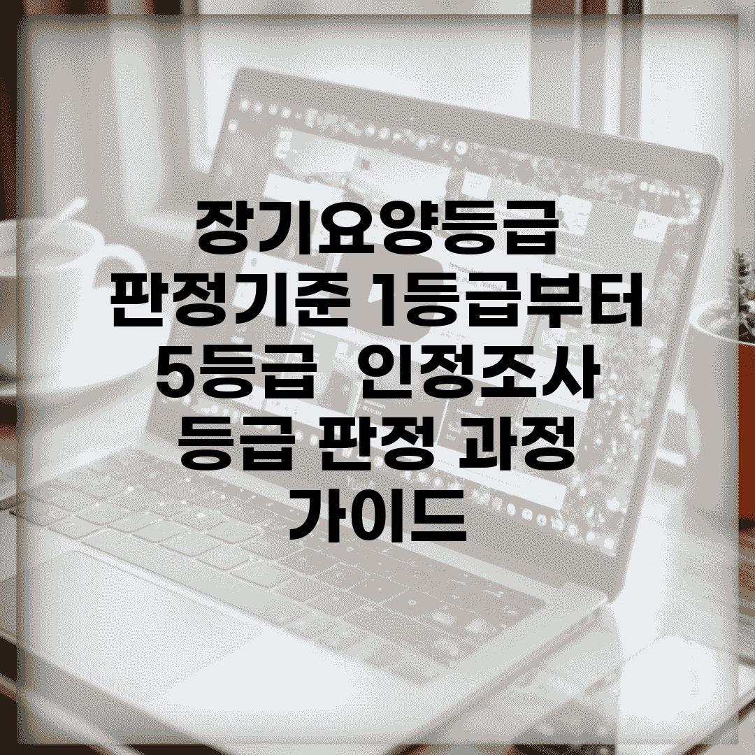 장기요양등급 판정기준 1등급부터 5등급 | 인정조사 등급 판정 과정 가이드