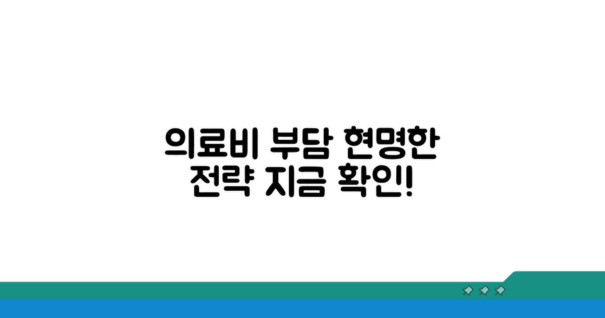 의료비 부담 완화 전략