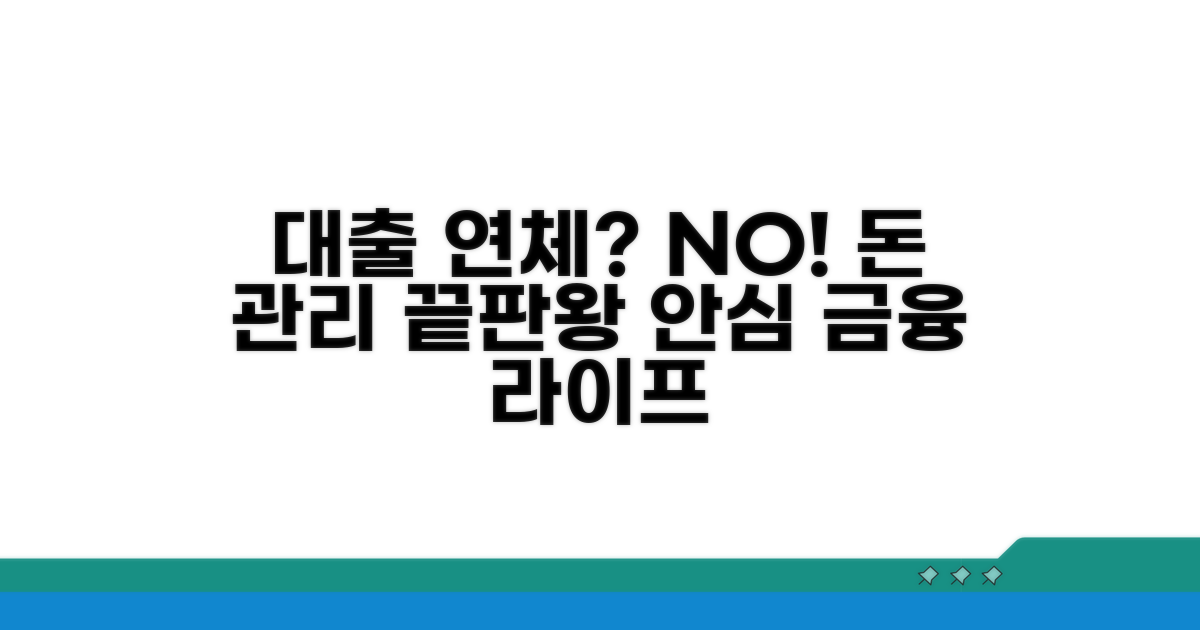 대출 연체 방지 위한 실천 전략