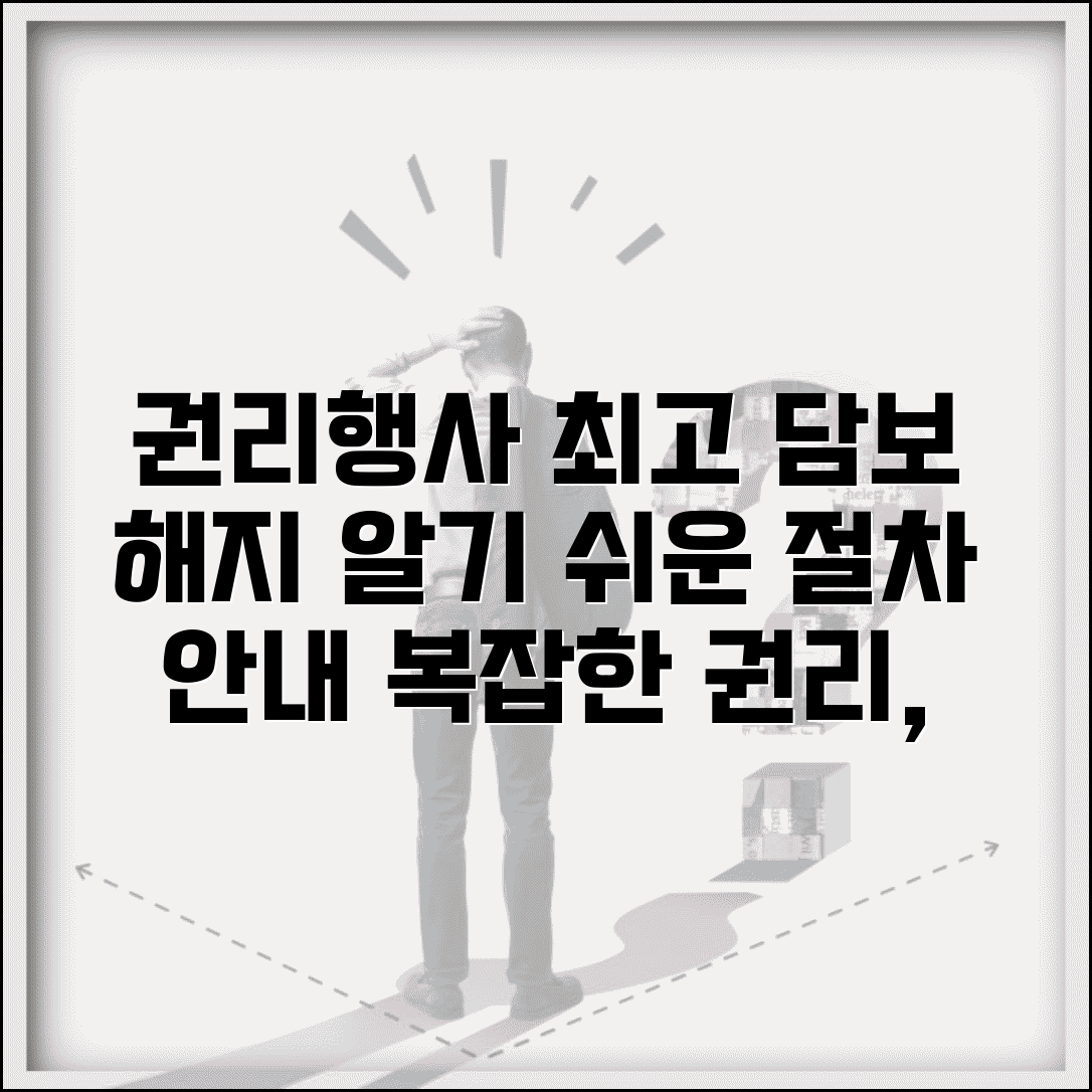 권리행사최고및담보취소 | 권리행사 최고와 담보 해지 절차
