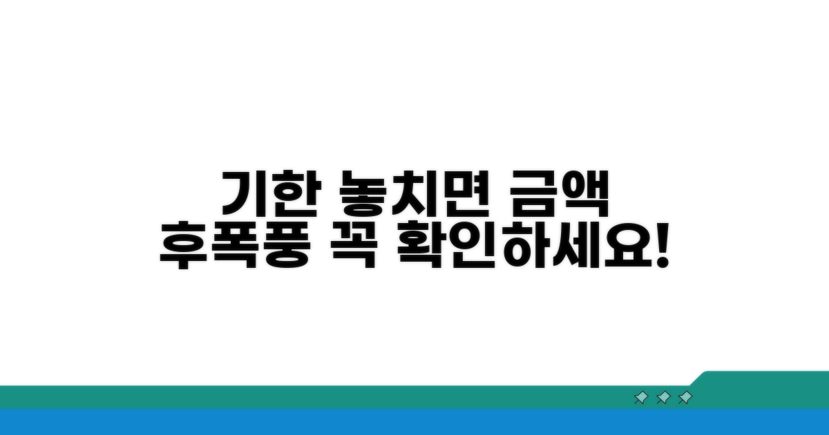 청구 기한 놓치면 안 되는 이유
