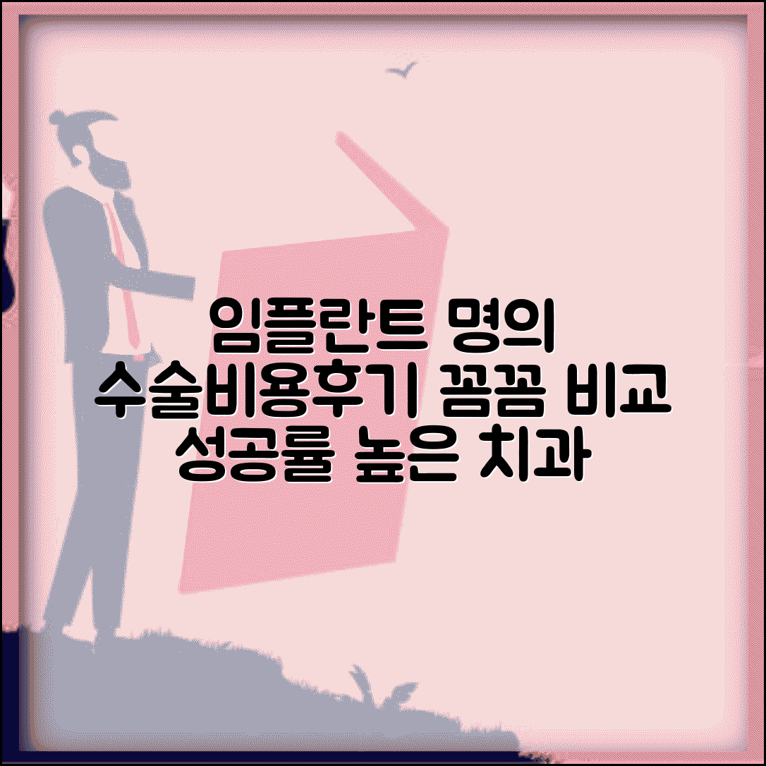 임플란트 잘하는 곳 치과 추천 | 수술 전문 병원, 비용, 후기 비교