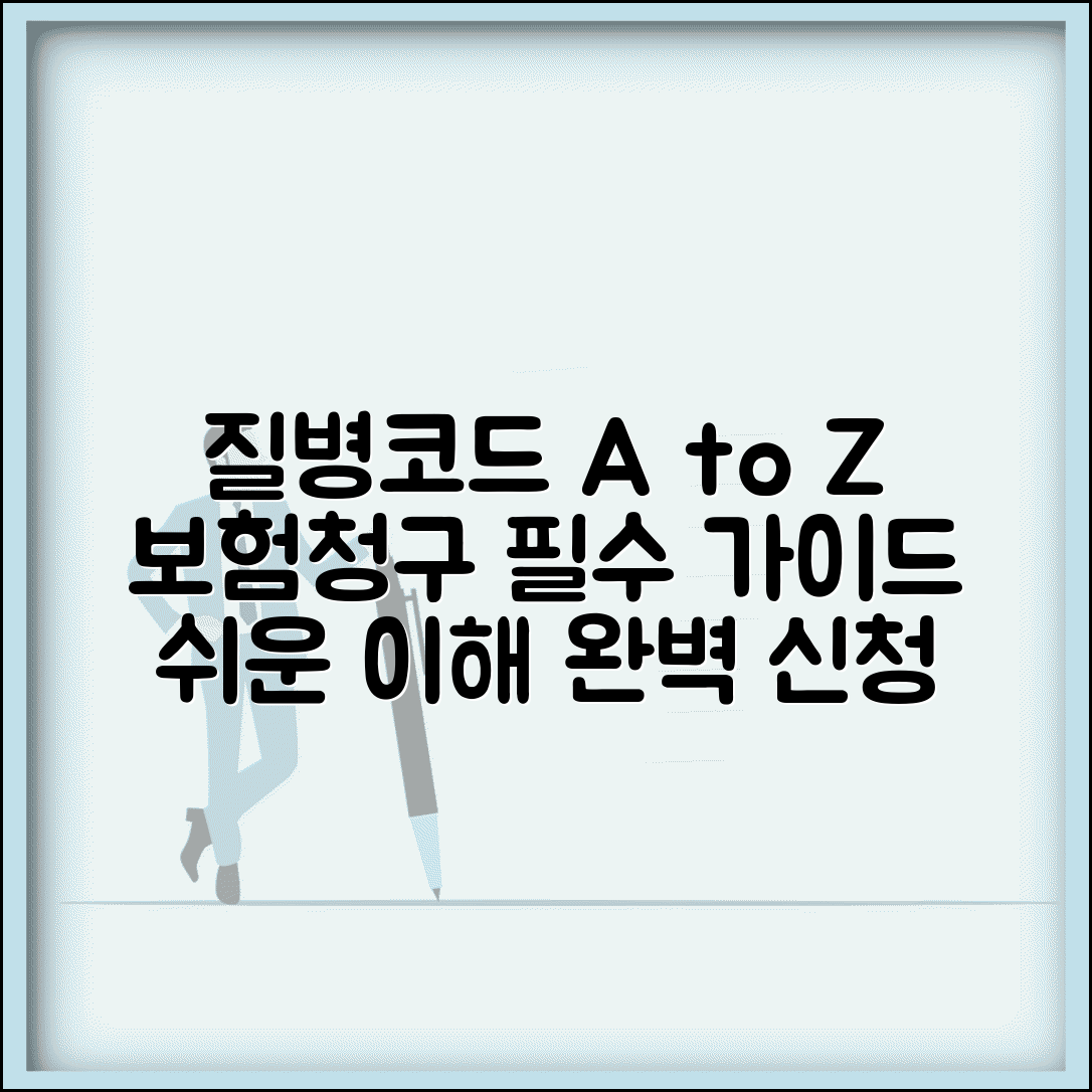 질병코드분류표 읽는법 | 의료기관 보험청구 필수 가이드: 서브키워드, 비용, 신청방법 총정리