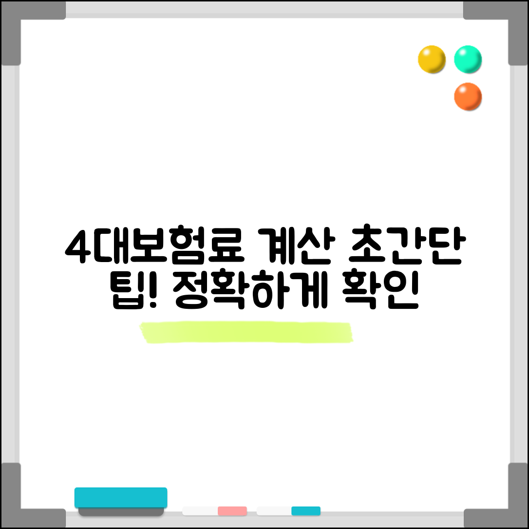4대보험료 계산기 활용법 | 온라인 계산기, 입력 항목, 결과 해석, 활용 팁, 정확성 확인