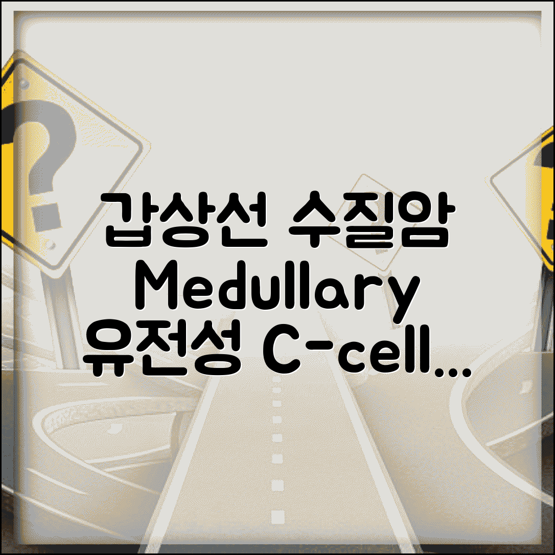 갑상선 조직검사 medullary carcinoma 수질암 | 갑상선 수질암 칼시토닌 유전성, 원인부터 치료까지 총정리