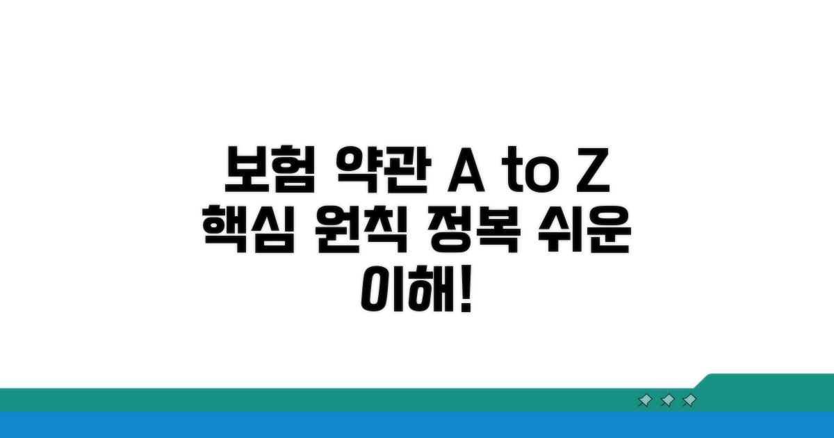 보험 약관 해석, 기본 원칙 바로 알기