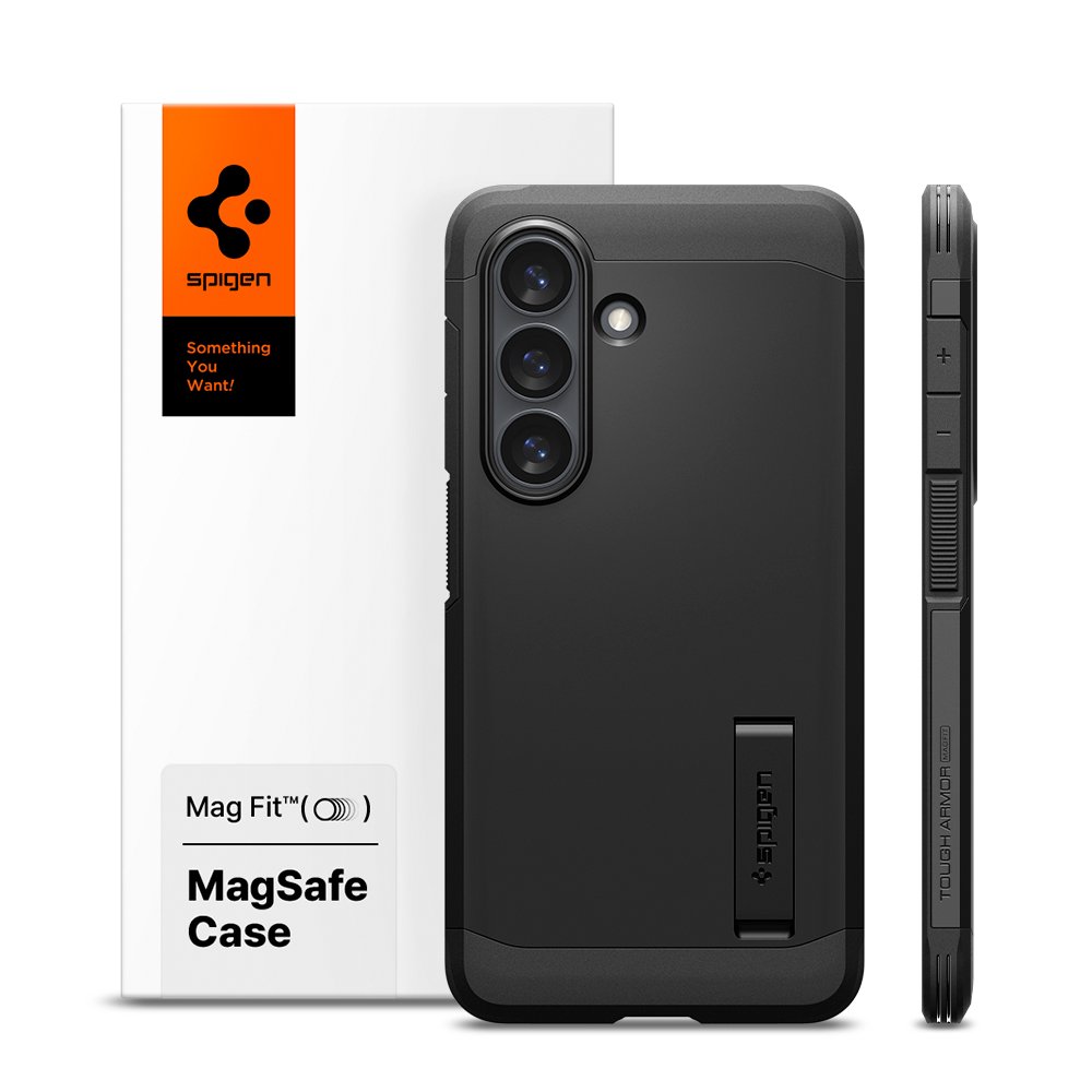 슈피겐 갤럭시 맥세이프 케이스 터프아머맥핏 블랙, 갤럭시S26 상세 이미지 1