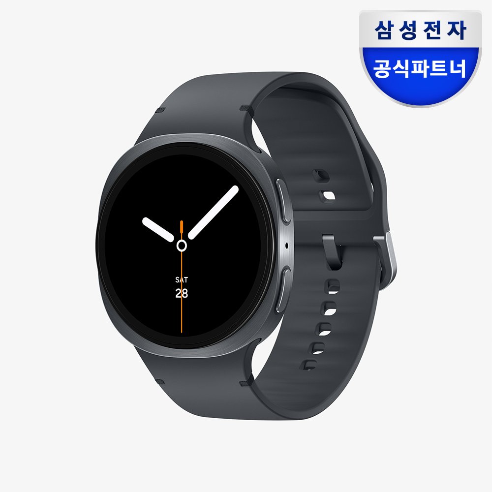 삼성 갤럭시 워치8 강화유리 2매 패키지 그라파이트, 44mm, 블루투스 상세 이미지 1