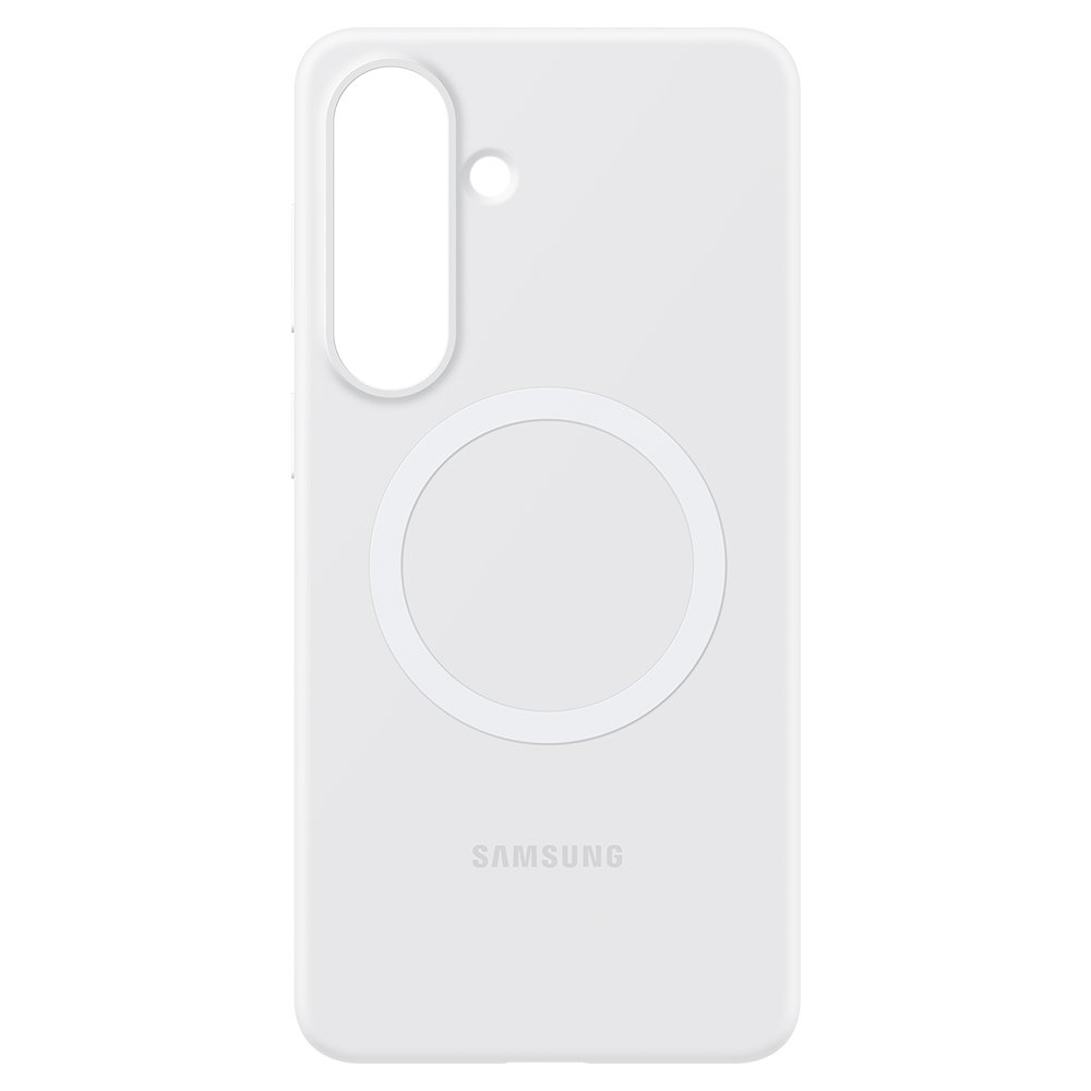 삼성 맥세이프 실리콘 마그넷 케이스 화이트, 갤럭시S26 플러스 상세 이미지 1