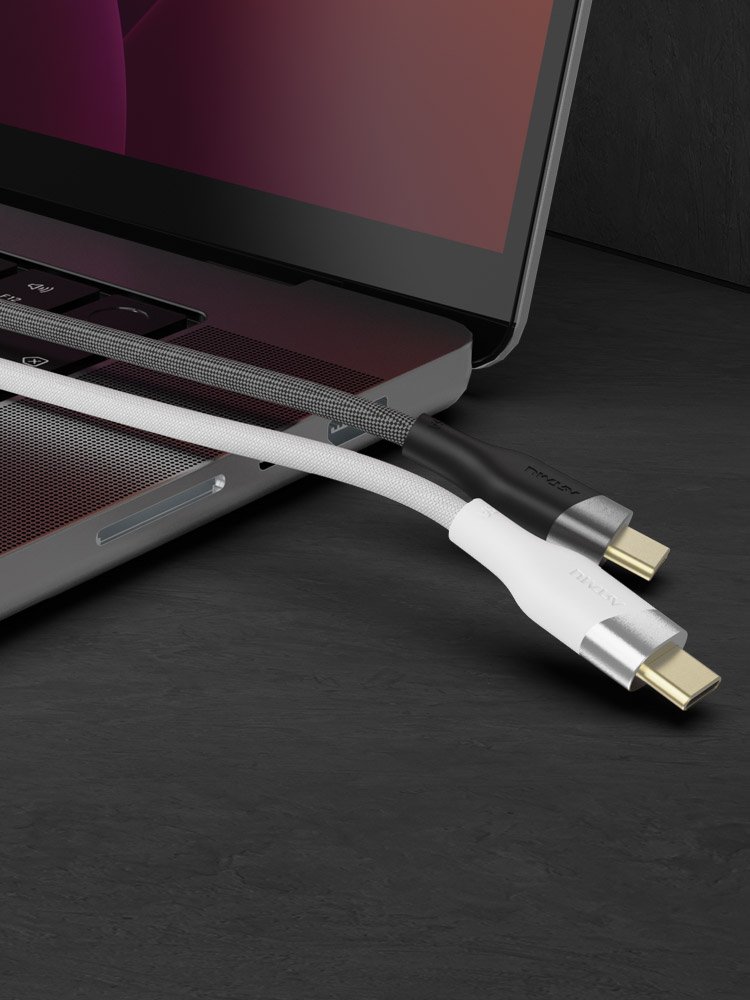 우븐 C타입 to C 100W 240W 5A PD 고속충전 케이블 50cm 상세 이미지 1