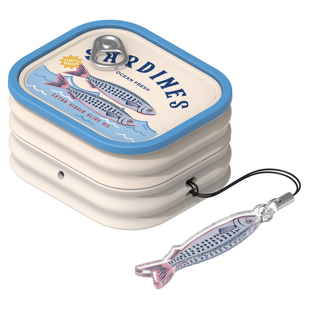 삼성 갤럭시 버즈4 버즈4프로 케이스 정어리 통조림 커버 상세 이미지 2