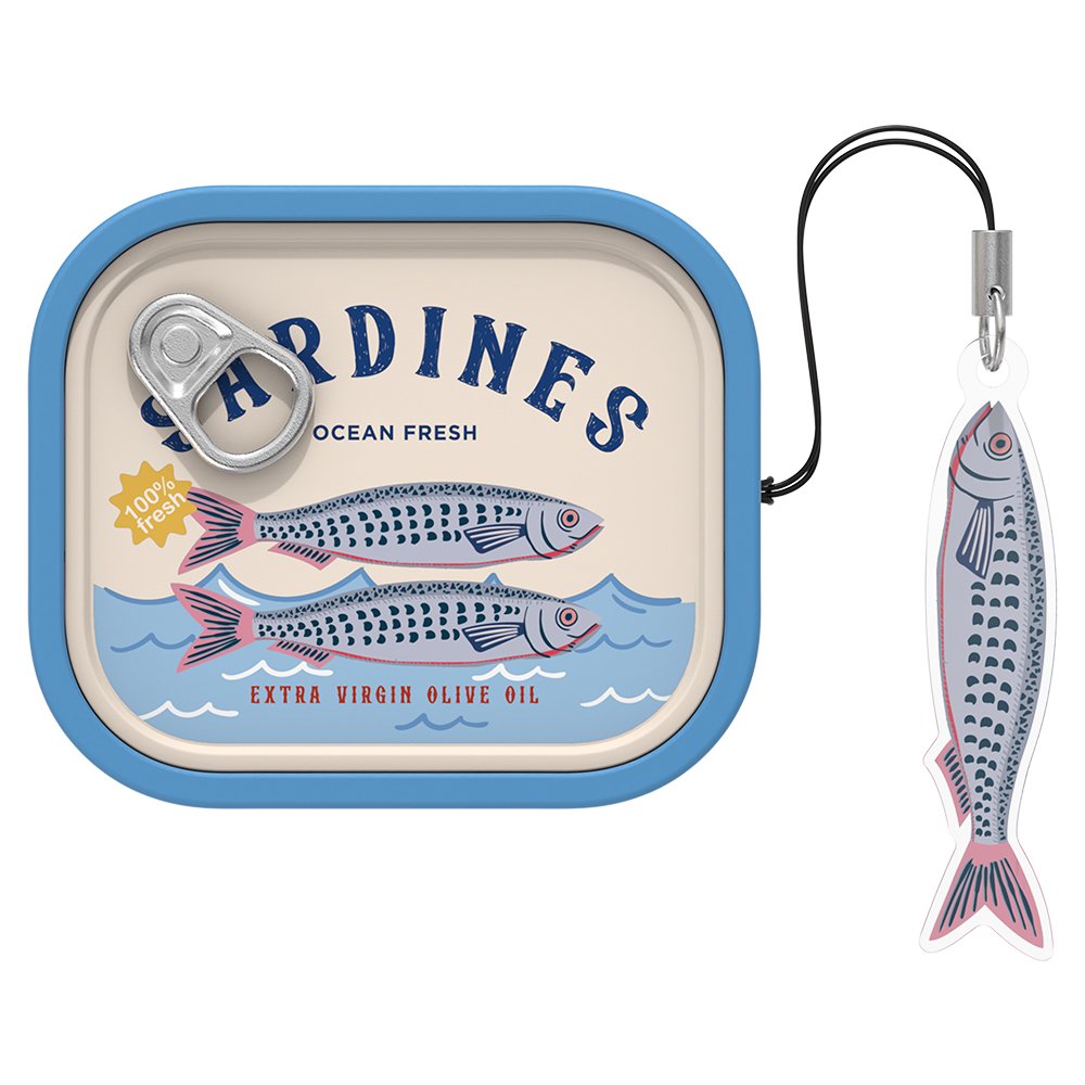 삼성 갤럭시 버즈4 버즈4프로 케이스 정어리 통조림 커버 상세 이미지 1