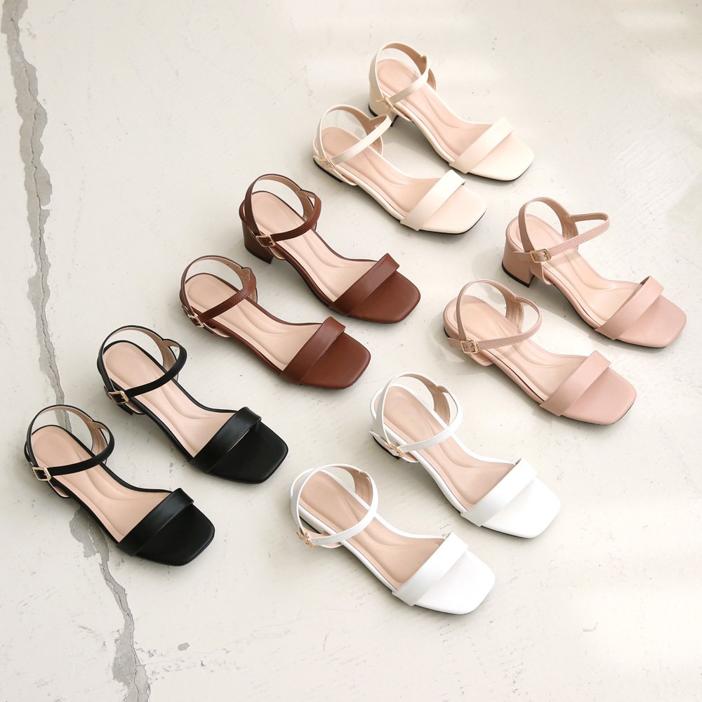 발편한 여성 빅사이즈 샌들 여름 스트랩 발볼넓은샌들 상세 이미지 2