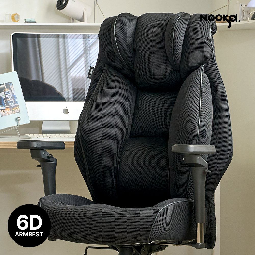 누카 3세대 커스텀체어 G900-MESH 6D 컴퓨터 사무용 사무실 학생 메쉬 게이밍의자 상세 이미지 1