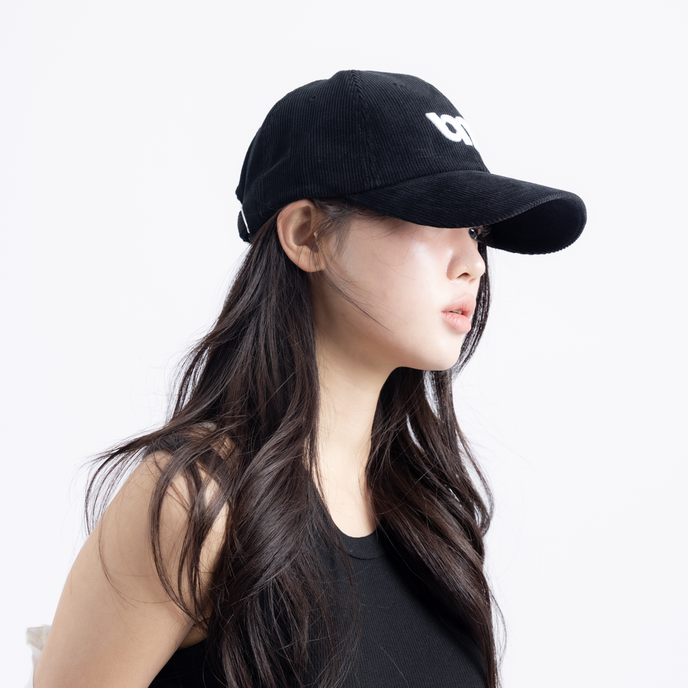 유미비 코듀로이 야구모자 대두모자 빅사이즈 깊은 여성 남성 볼캡 상세 이미지 2