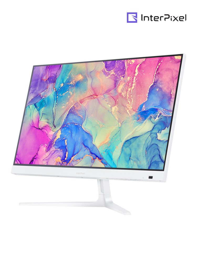 인터픽셀 IP2422 IPS 100Hz 화이트 리모컨 사무용 모니터 59~61cm(24인치), 일반 상세 이미지 1