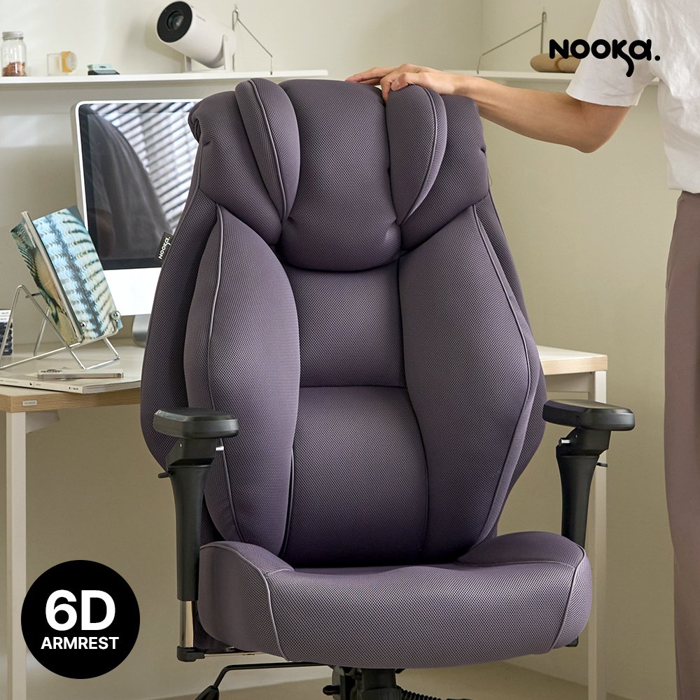 누카 3세대 커스텀체어 G900-MESH 6D 컴퓨터 사무용 사무실 학생 메쉬 게이밍의자 상세 이미지 2