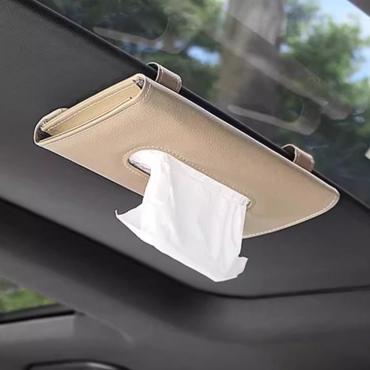 다기능 자동차 걸이식 티슈 박스 케이스 마스크 홀더 상세 이미지 1