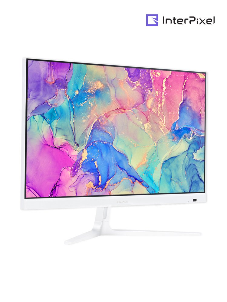 인터픽셀 IP2422 IPS 100Hz 화이트 리모컨 사무용 모니터 59~61cm(24인치), 일반 상세 이미지 2