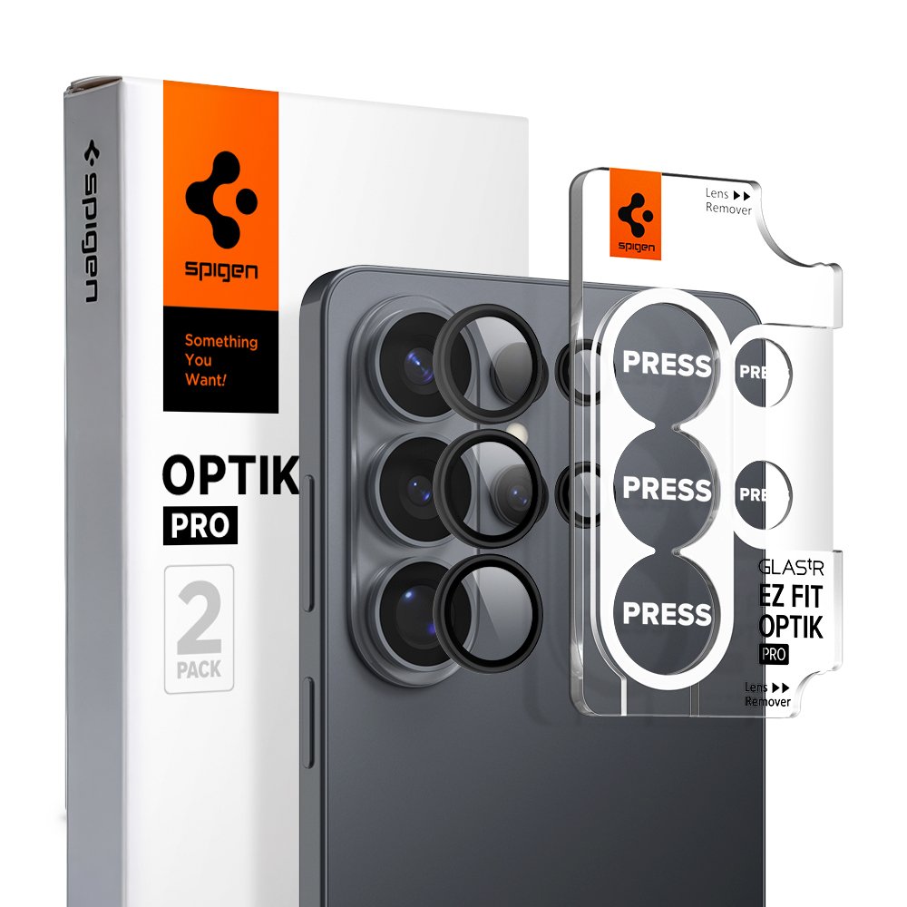 슈피겐 갤럭시 카메라 렌즈 보호 강화유리 필름 글라스tR 옵틱 프로 갤럭시S26 울트라, 2매입 상세 이미지 1
