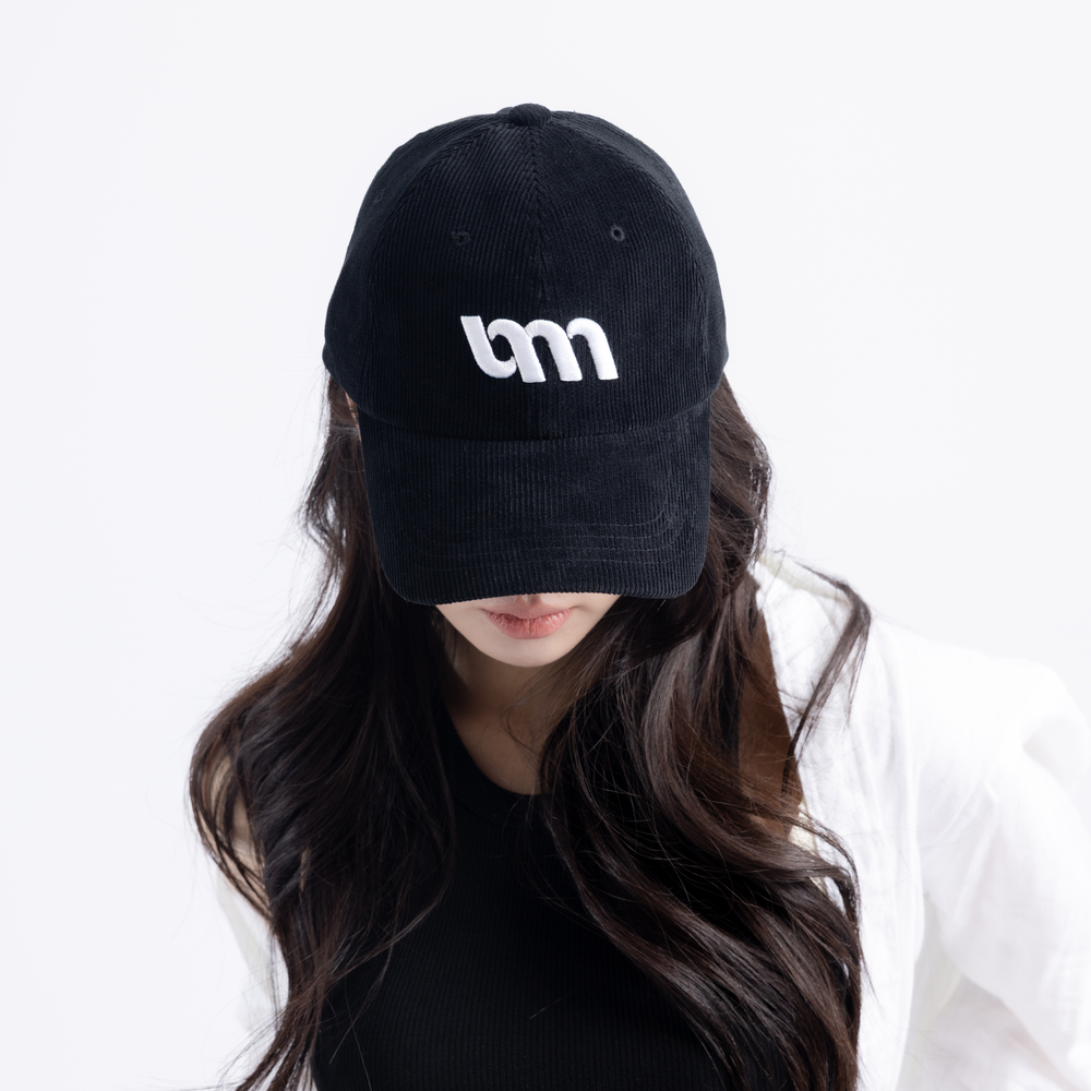 유미비 코듀로이 야구모자 대두모자 빅사이즈 깊은 여성 남성 볼캡 상세 이미지 1