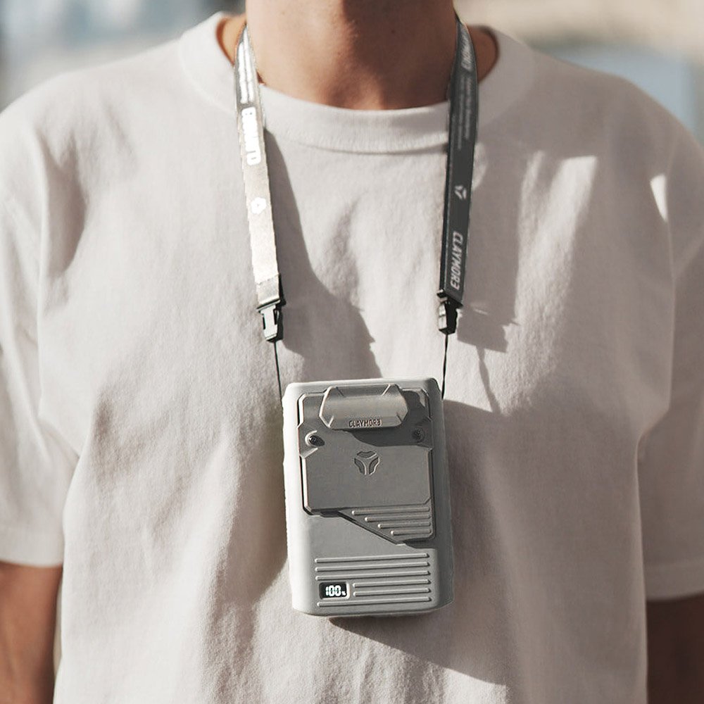 크레모아 클립팬 무선 손풍기 넥밴드 핸디형 선풍기 상세 이미지 1