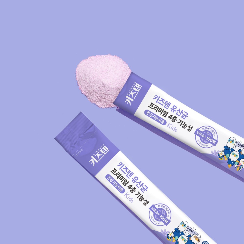 연세 키즈텐 유산균 100억 프로바이오틱스 어린이 유아 초등학생 유산균 30포, 4개 상세 이미지 2
