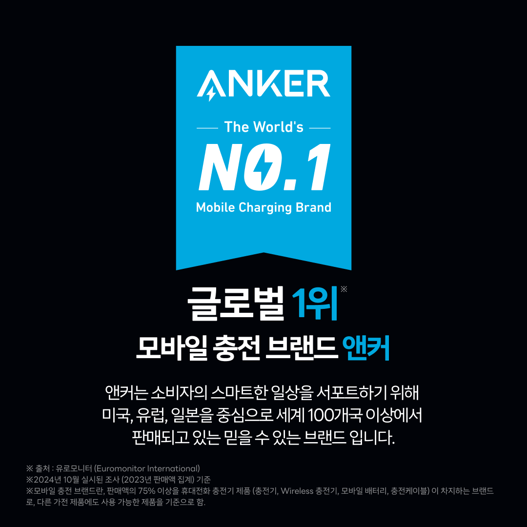 앤커 나노 5000mAh 22.5W C타입 도킹형 보조배터리 A1653 상세 이미지 1