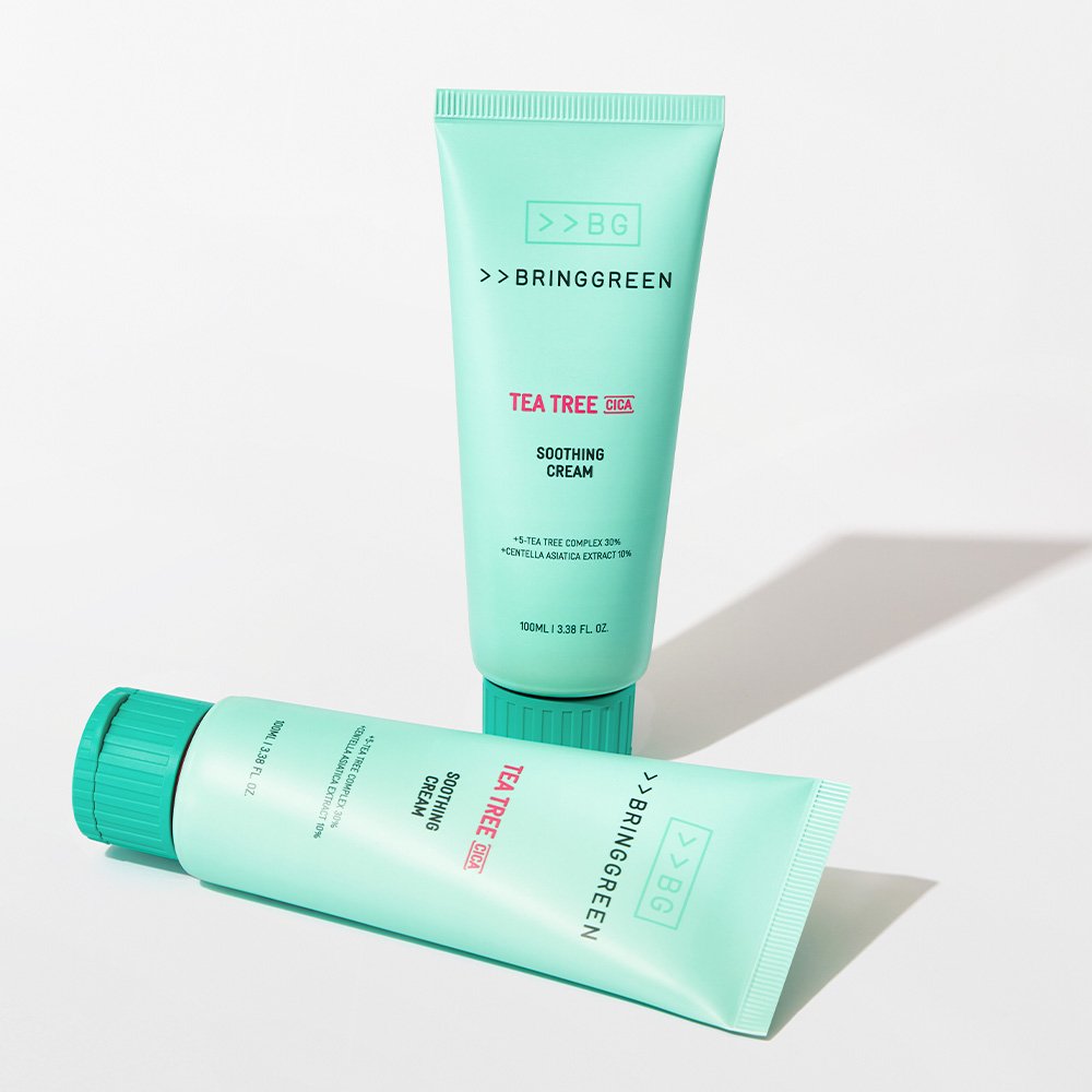 브링그린 티트리 시카 수딩 크림 플러스 100ml+100ml 상세 이미지 2