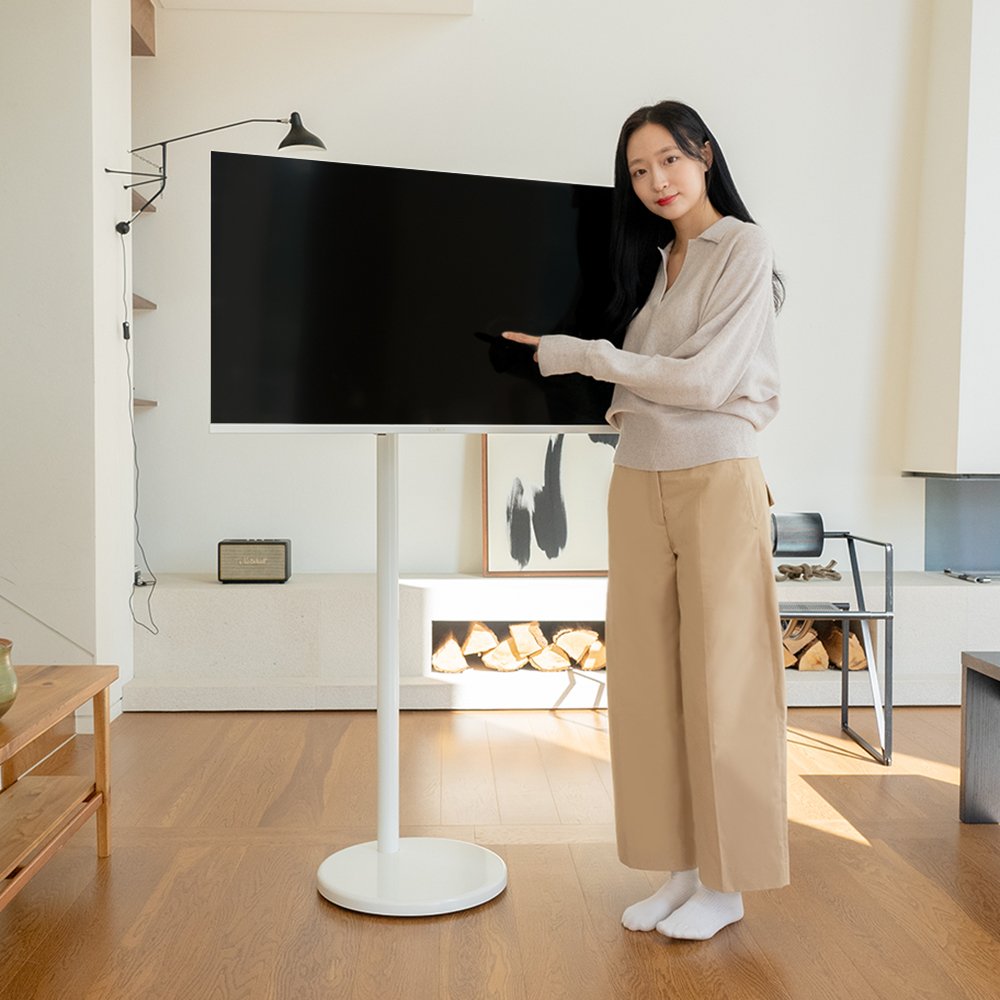 무빙큐빅스 삼탠바이미 화이트에디션 81cm(32인치) FHD QLED 스마트티비 X2 셋트 이동식 TV 삼텐 중소바이미 상세 이미지 2