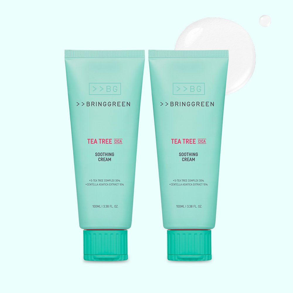 브링그린 티트리 시카 수딩 크림 플러스 100ml+100ml 상세 이미지 2