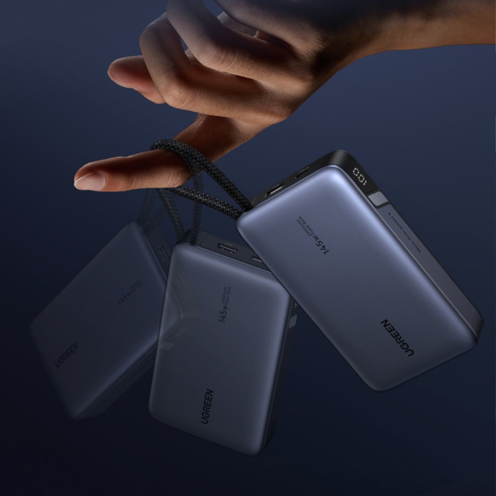 유그린 넥소드 케이블 일체형 145W PD PPS 20000mAh 대용량 고속충전 보조배터리 PB551 상세 이미지 1