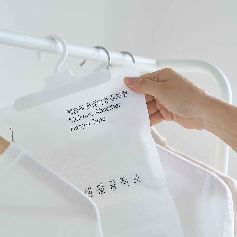 대용량 옷장제습제 옷걸이형제습제 습기제거제 8개 상세 이미지 2